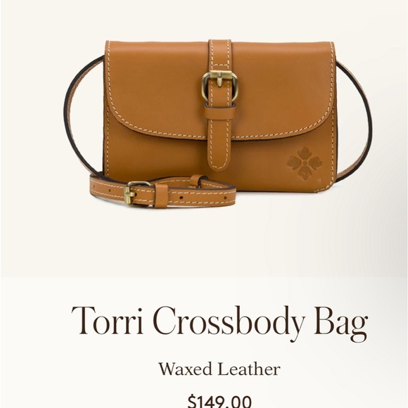 Patricia Nash 'Torri' Leather Crossbody Bag EUC - Picture 6 of 6